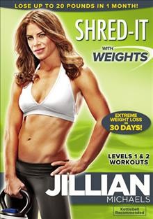 Jillian Michaels [videorecording] : shred-it with weights.